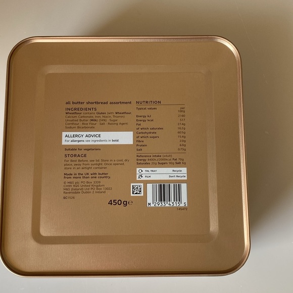 Special Edition English Empty Tin Celebrating Coronation of HM King Charles III - Picture 6 of 12